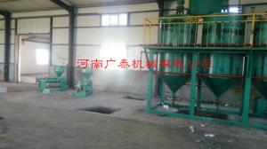 新疆塔城倪總榨油、精煉設(shè)備安裝